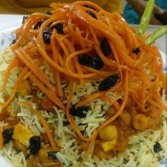 Italian Rice Chana Panner Pulao A picture of Italian Rice Chana Panner Pulao.