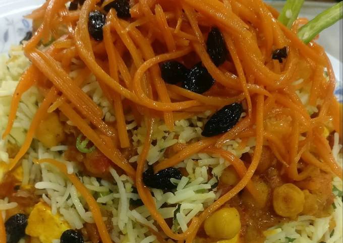 Italian Rice Chana Panner Pulao