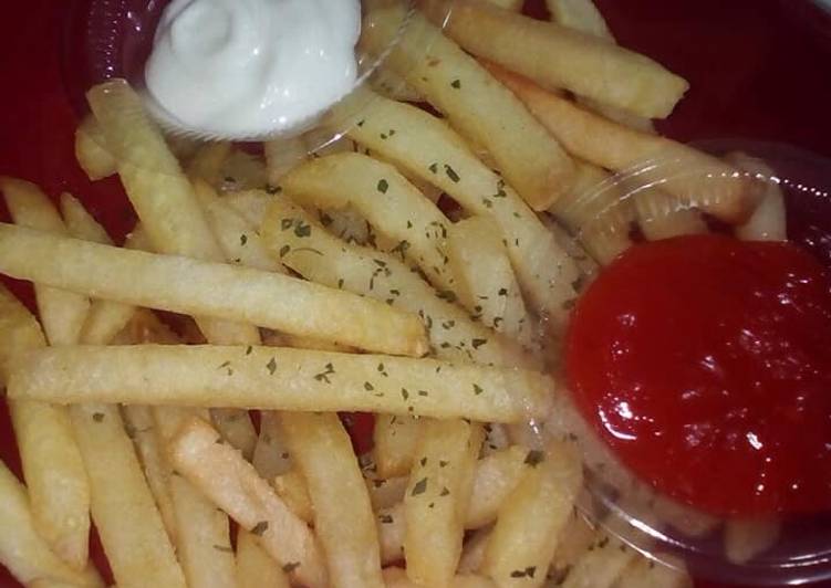 Resep 134. French Fries Kilat yang Bikin Ngiler