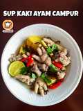 Sup Kaki Ayam Campur