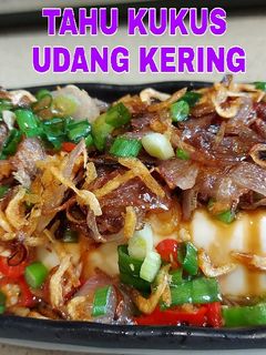 Foto resep Tahu kukus udang kering