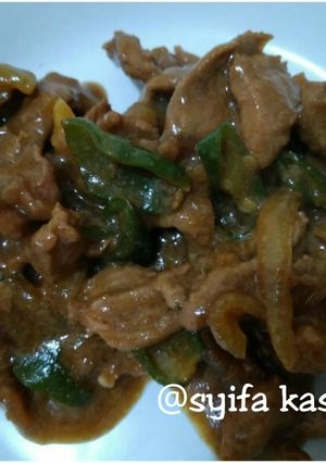 Foto resep Beef teriyaki tanpa saos tiram dan teriyaki