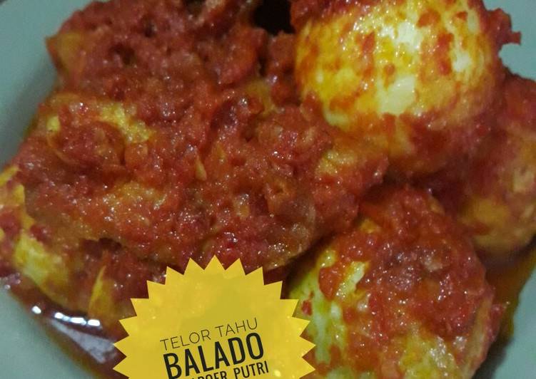 Telor Tahu Balado #BikinRamadanBerkesan