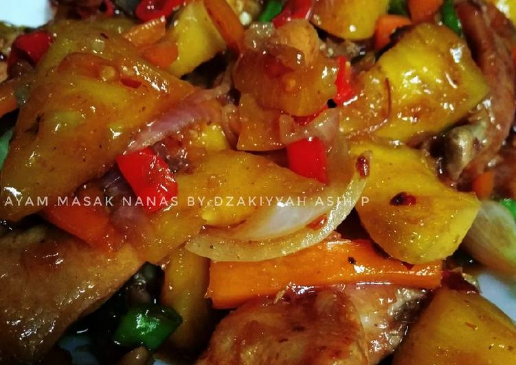 Resep: Ayam masak NANAS Nikmat – Resep Dapur Mama