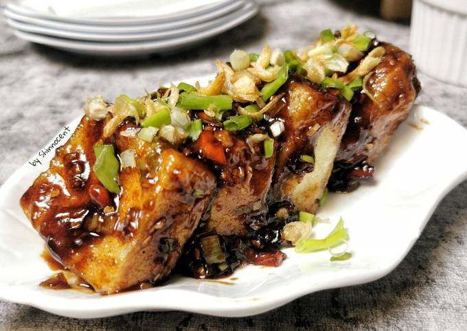 Resep Fried Tofu with Spicy Teriyaki Glaze, Lezat Sekali