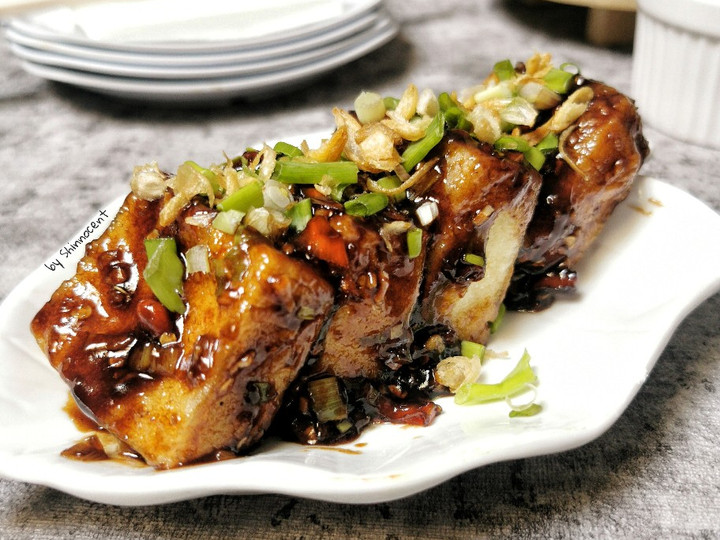 Resep Fried Tofu with Spicy Teriyaki Glaze, Lezat Sekali