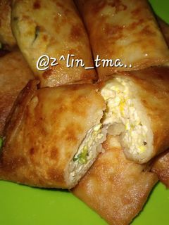 Foto resep Martabak tahu kulit lumpia..🍽️