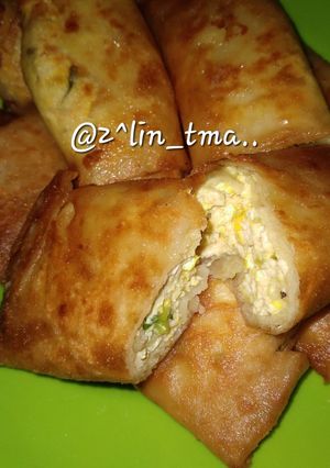 Foto resep Martabak tahu kulit lumpia..🍽️