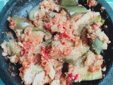 Terong Kukus sambel kelapa