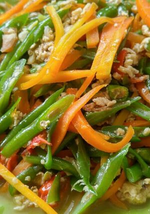Foto resep Tumis buntel (buncis-wortel)