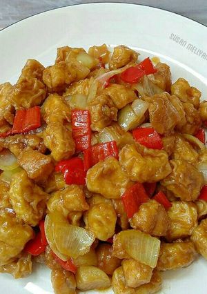 Foto resep Ayam & tahu teriyaki