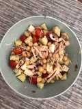 Ensalada de garbanzos express
