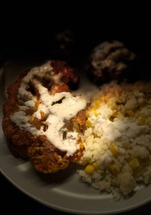 Karfiol steak recept fotója