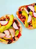 Ceviche de champiñones