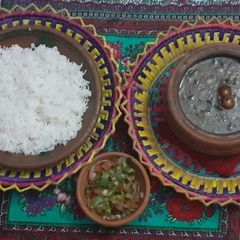 Sabut Masoor Daal with Milk A picture of Sabut Masoor Daal with Milk.