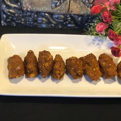A picture of Chanadaal waray(Split chickpeas fritters).
