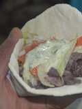 Shawarma (sándwich en pan  árabe)