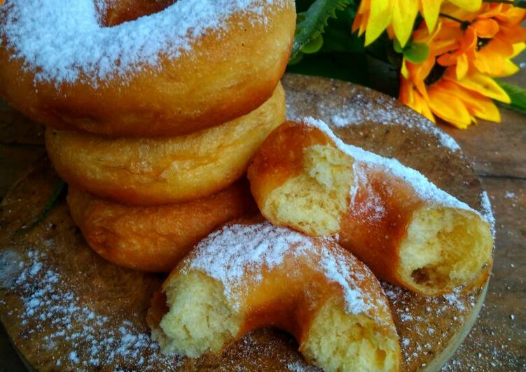 Donat ubi tanpa telur