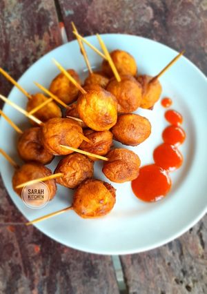 Foto resep Sate Bola-bola sosis