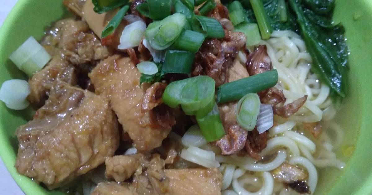 Resep Mie Ayam Rumahan Oleh Hyanas Cookpad