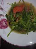Tumis sayur paret