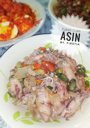 Foto resep Tumis Cumi Asin