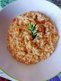 Risotto zucca scamorza e rosmarino