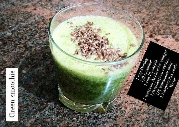 Easiest Way to Make Perfect Green smoothie