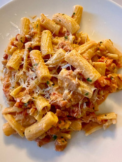 A picture of Penne Alla Vodka.