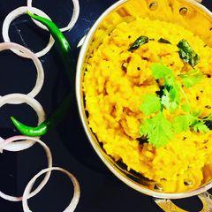 A picture of Daal khichdi | Masala Khichdi.