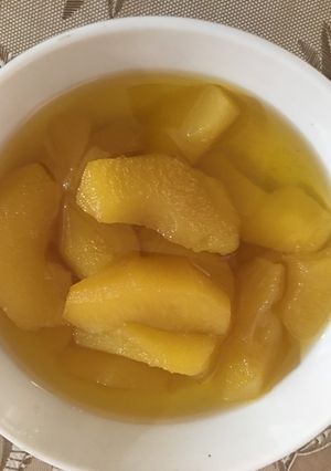 عکسی از دستور كمپوت سيب مامان آرش پز