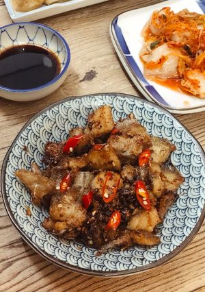 Hình của món Tuần 10: Cá mối 1 nắng rim chua ngọt.