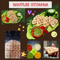 A picture of WAFFLES uttapam.