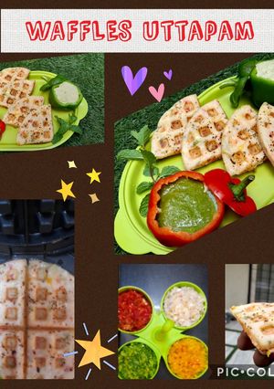 A picture of WAFFLES uttapam.