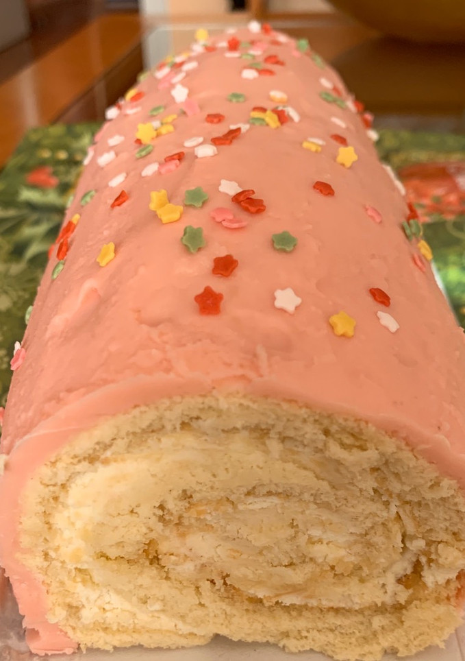 Una foto de Brazo de gitano pantera rosa Thermomix