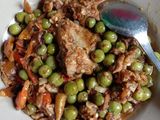 Tumis pokak/lenca pindang suwir