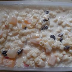 A picture of Macaroni salad.