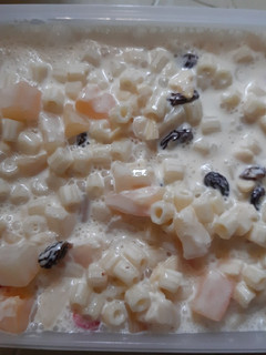 A picture of Macaroni salad.