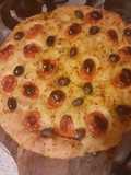 Focaccia Barese with Sourdough Starter