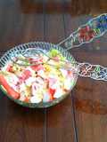 Ensalada con surimi y tequila ©