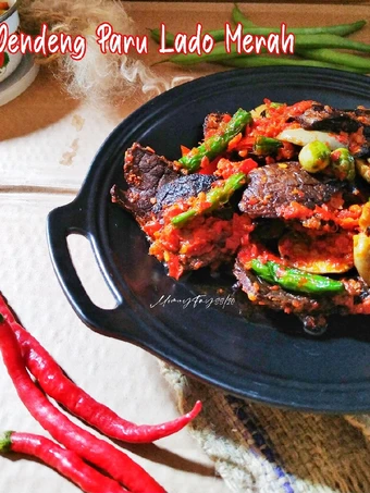 Cara Gampang Membikin Resep Dendeng Paru Balado Merah yang Enak Banget Anti Ribet, Lezat Sekali