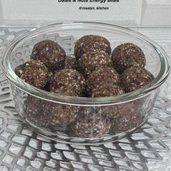 A picture of No-Refined-Sugar Dry Fruit Ladoo | Dates & Nuts Energy Bites.