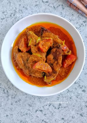 Foto resep Ikan Tongkol Bumbu Kuning