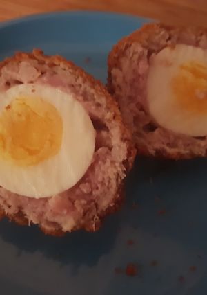 A picture of Scotch Eggs.