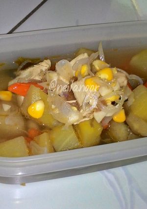 Foto resep Sayur Asem Daging Ayam
