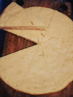 Una foto de Fainá de queso