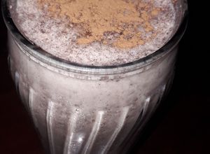 Una foto de Batido de oreo y banano