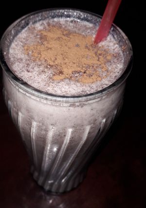 Una foto de Batido de oreo y banano
