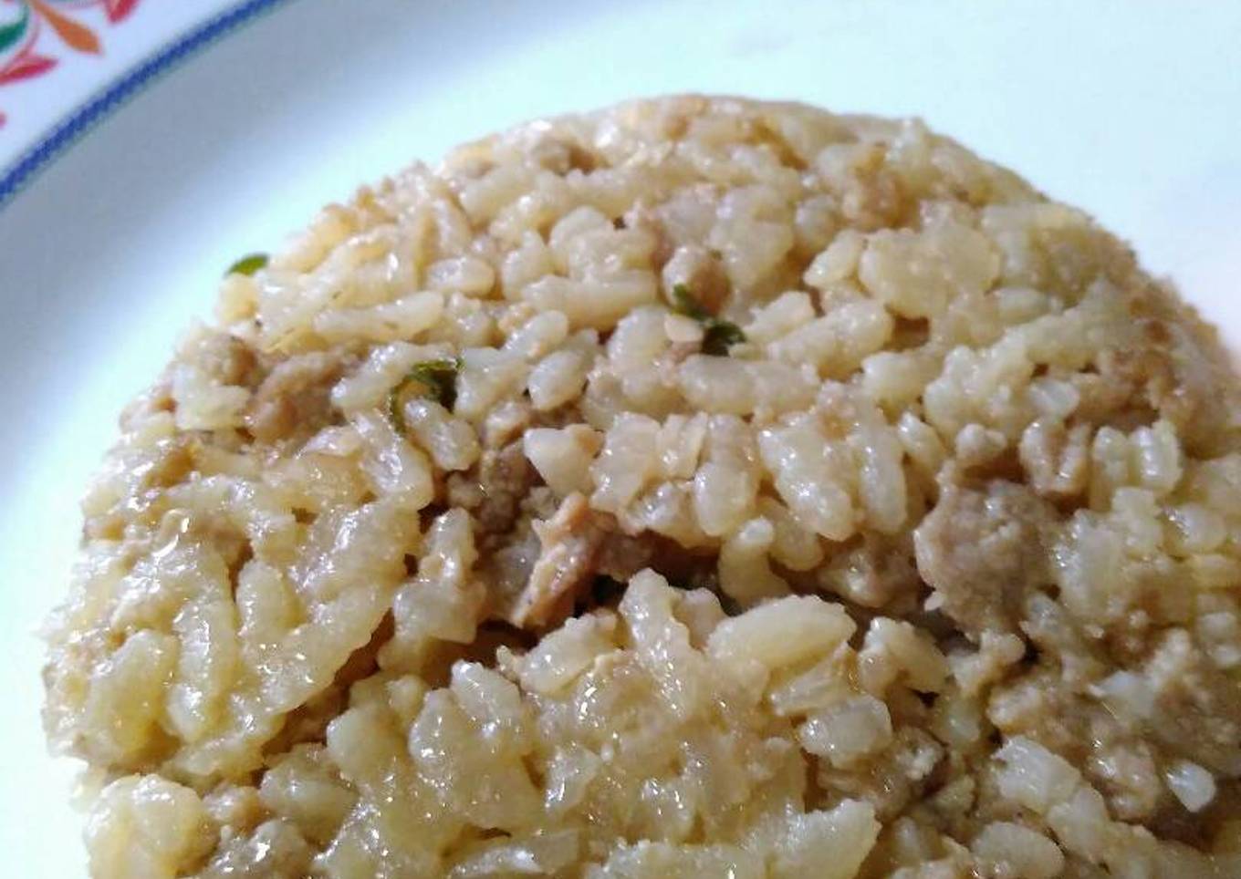 Nasi Tim daging super lembut utk balita (non halal)