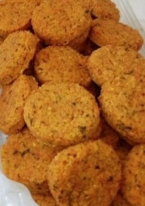 عکسی از دستور فلافل منجمد قالبی خانگی
